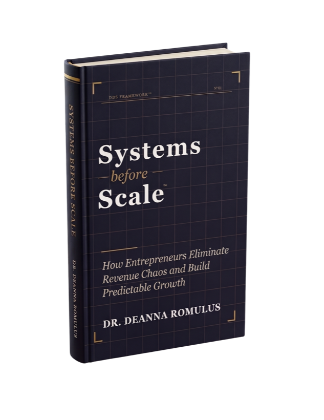 Systems Before Scale by Dr. Deanna Romulus, hardcover
